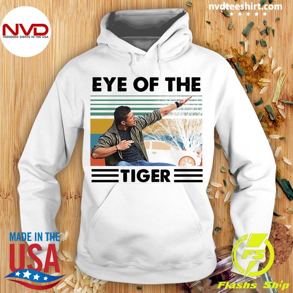 Vintage Eye of the Tiger Supernatural Dean Winchester Shirt Unisex Sweatshirt