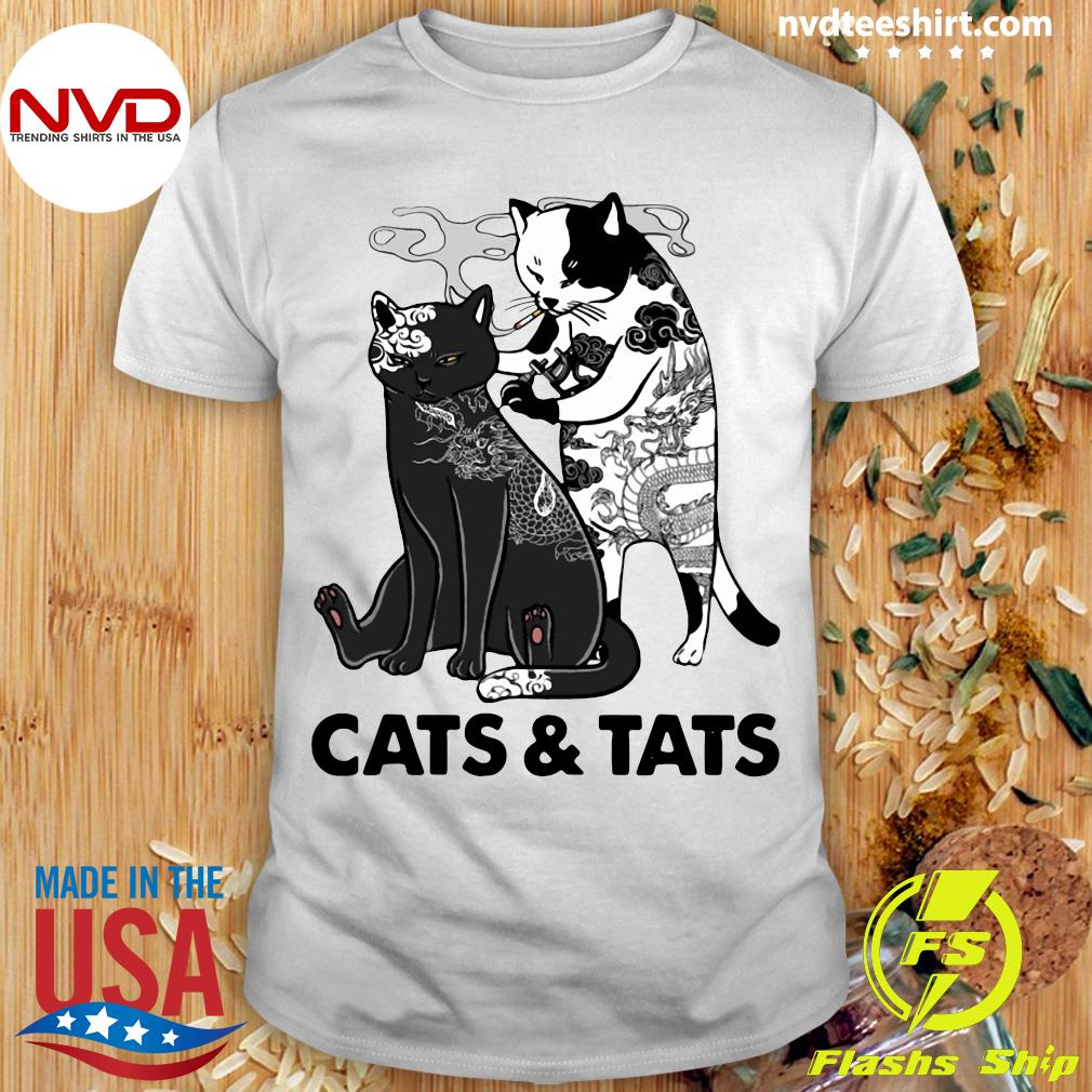 cats and tattoos shirt