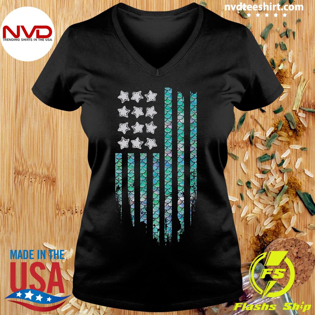 Mermaid flag shirt Clearance