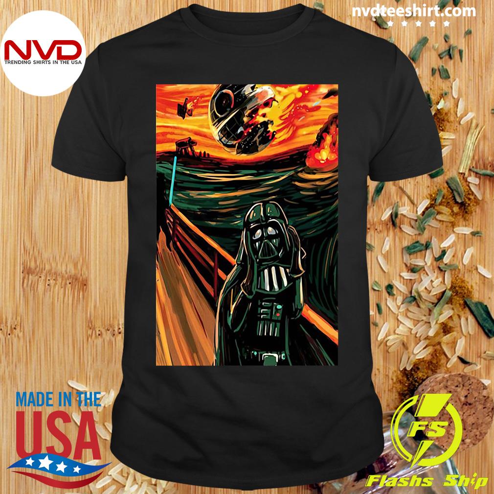 Star Wars Darth Vader Scream - NVDTeeshirt