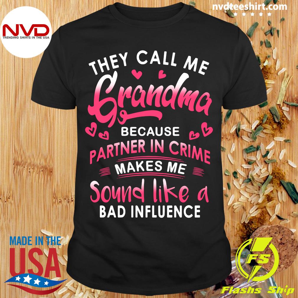 They Call Me Granddad Tee Because Partner In Crime Standard College Hoodie 