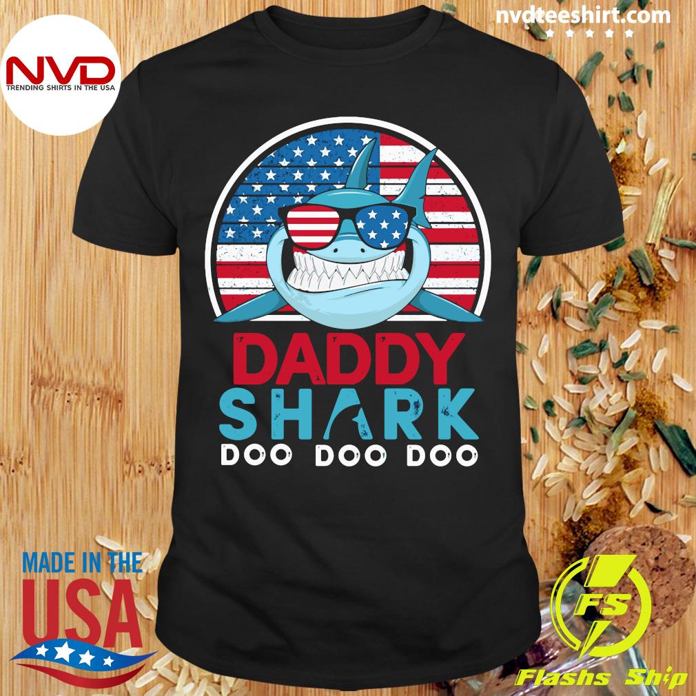 daddy shark vintage t shirt