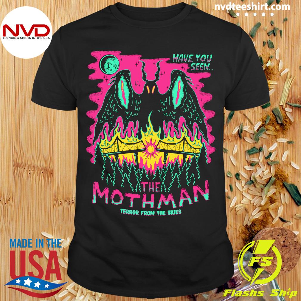 mothman terror from the skies shirt