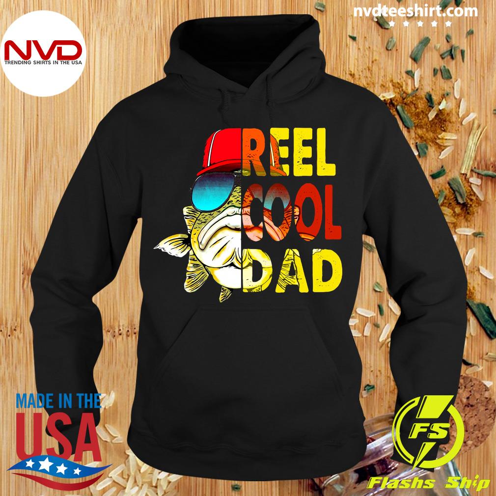 Reel Cool Dad Shirt - Funny Clever Fishing Father Daddy Tee – Binge Prints