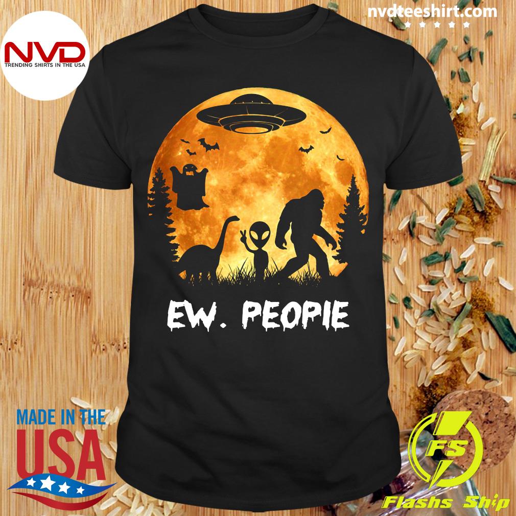 bigfoot alien shirt