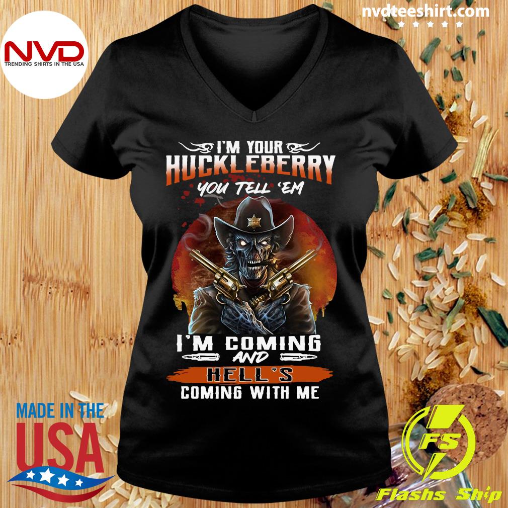 You Tell Em I'm Coming and Hell's Coming with Me Vintage Tshirt