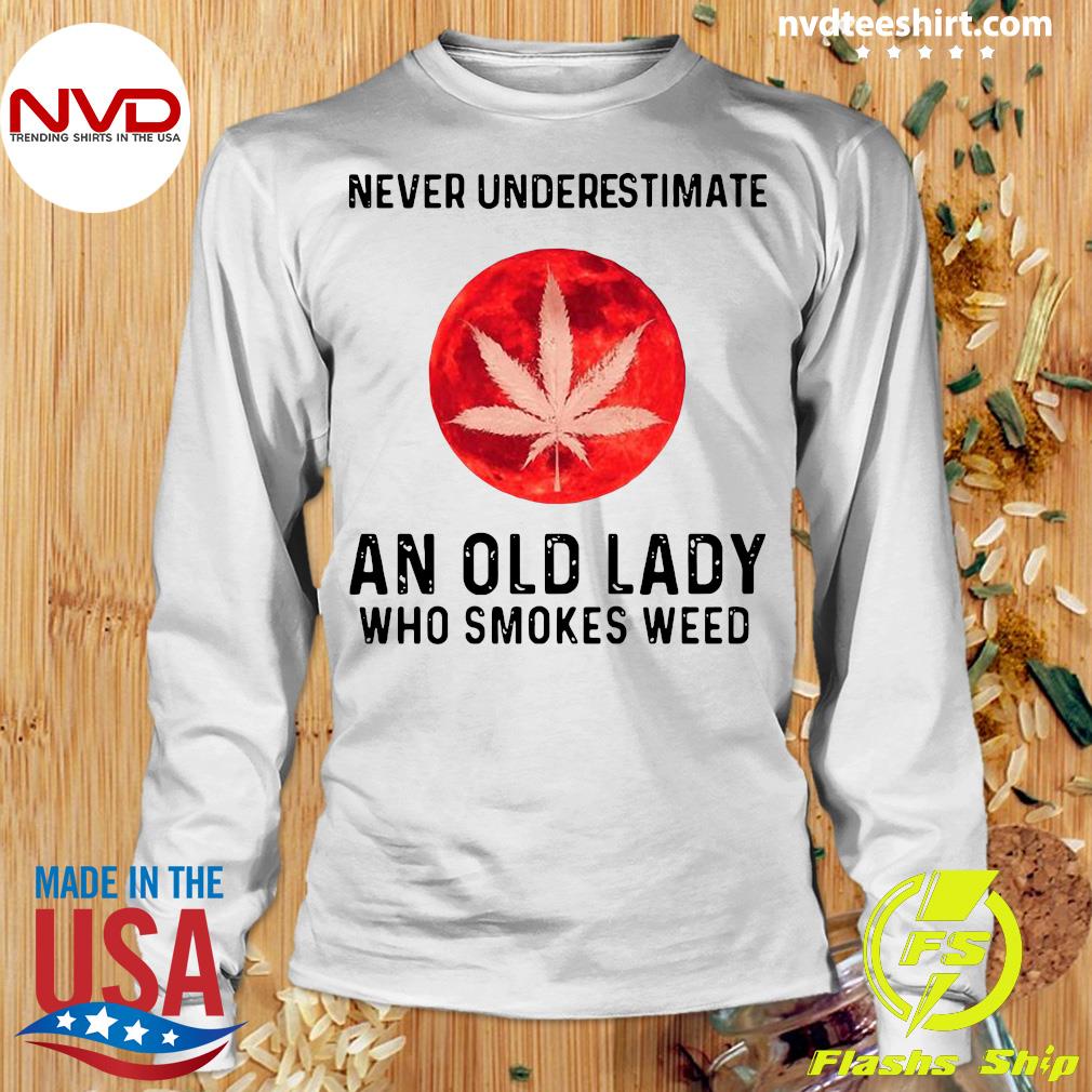 supreme old lady smoking shirt