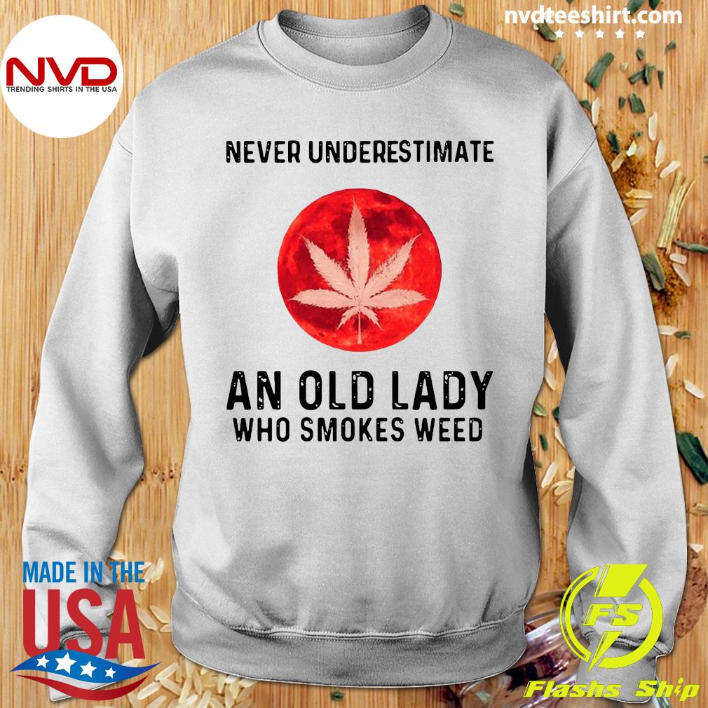 supreme old lady smoking shirt