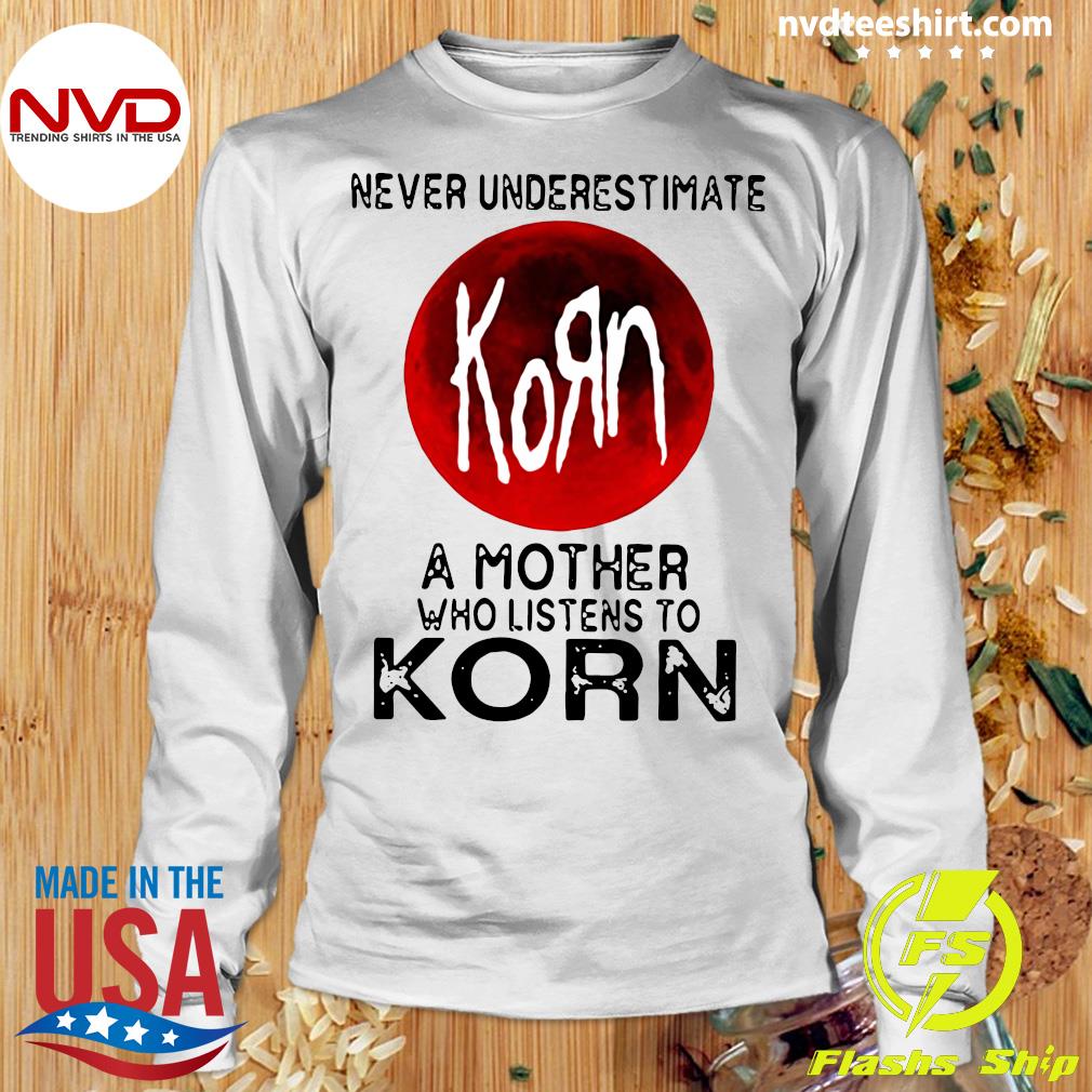 Never Korn A Who Listen To Korn Vintage Shirt