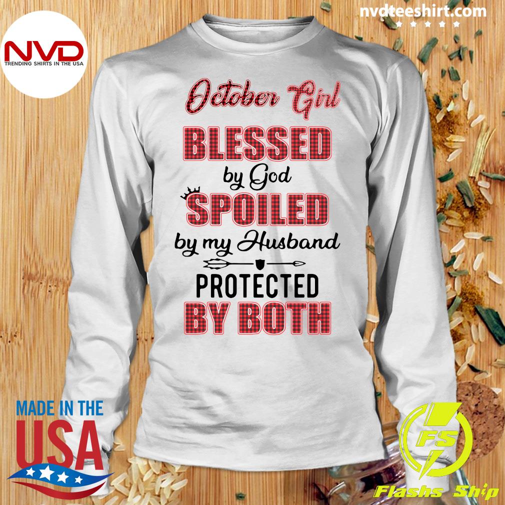 Blessed T Shirt 45625510 Blessed By God Spoiled By My Dog protcted By Both Shirt Mothers Day Shirt Father's Day Matching Shirt