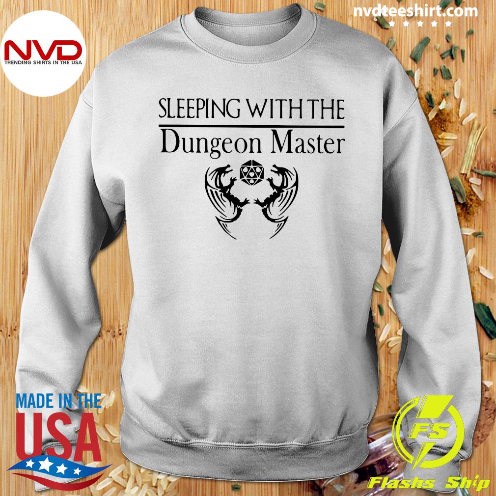 sleeping with the dungeon master shirt