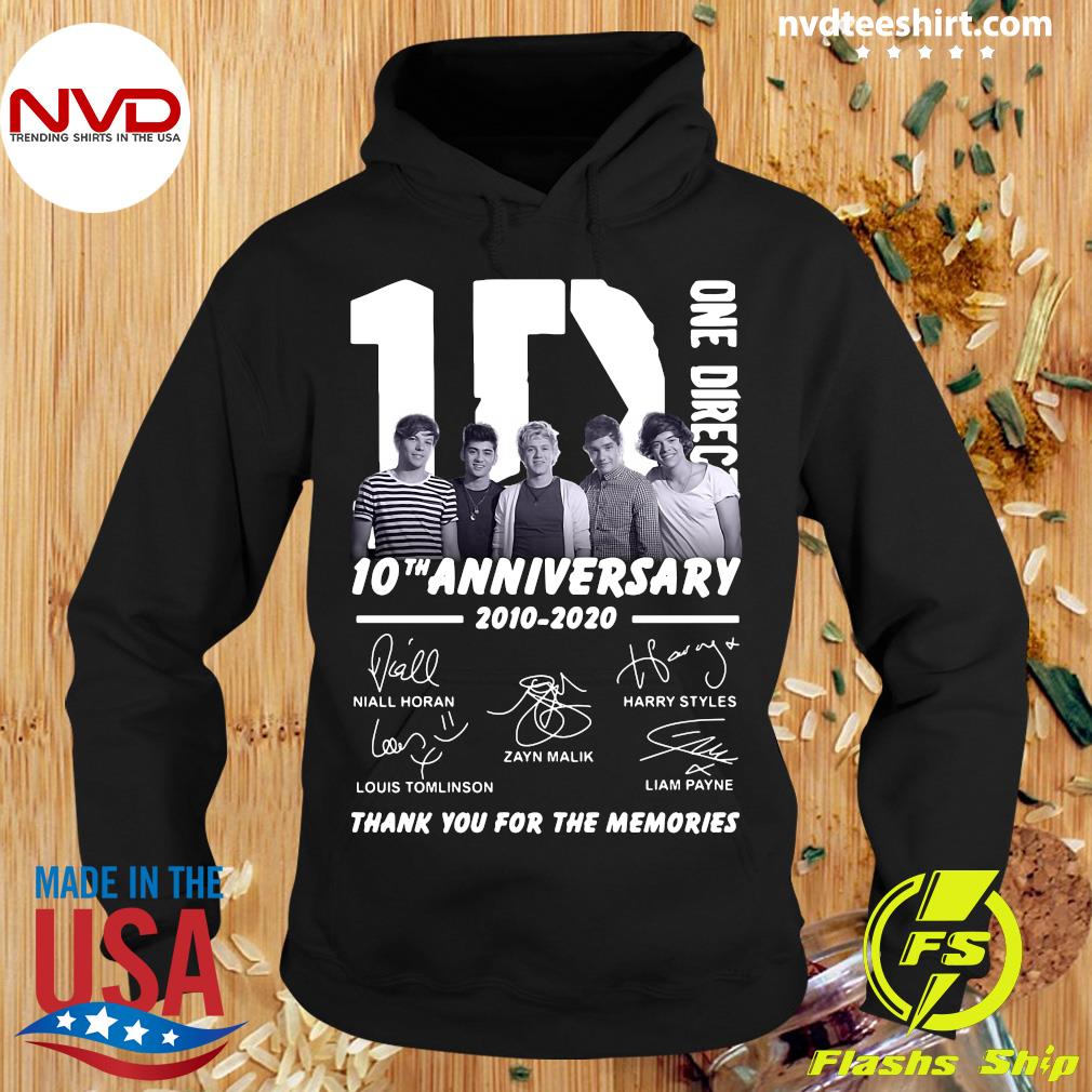 one direction 10th anniversary merch