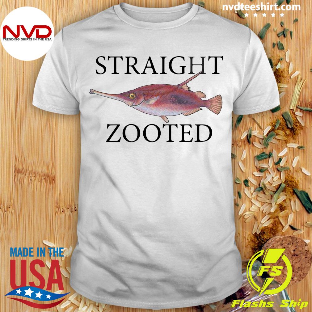 straight zooted fish shirt