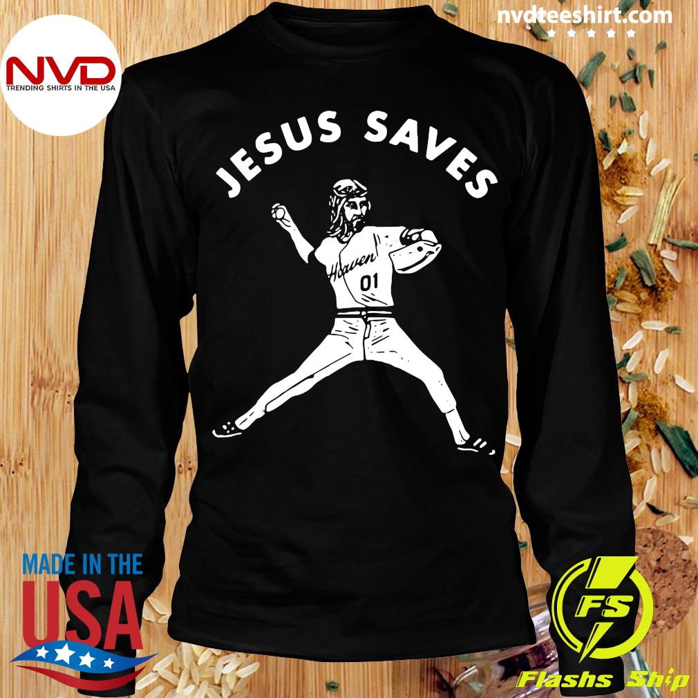 Clothing86 Jesus Saves Funny Vintage Baseball Shirt, Jesus Vintage Shirt, Jesus Funny Shirt, Baseball Gift Shirt, Baseball Vintage Shirt