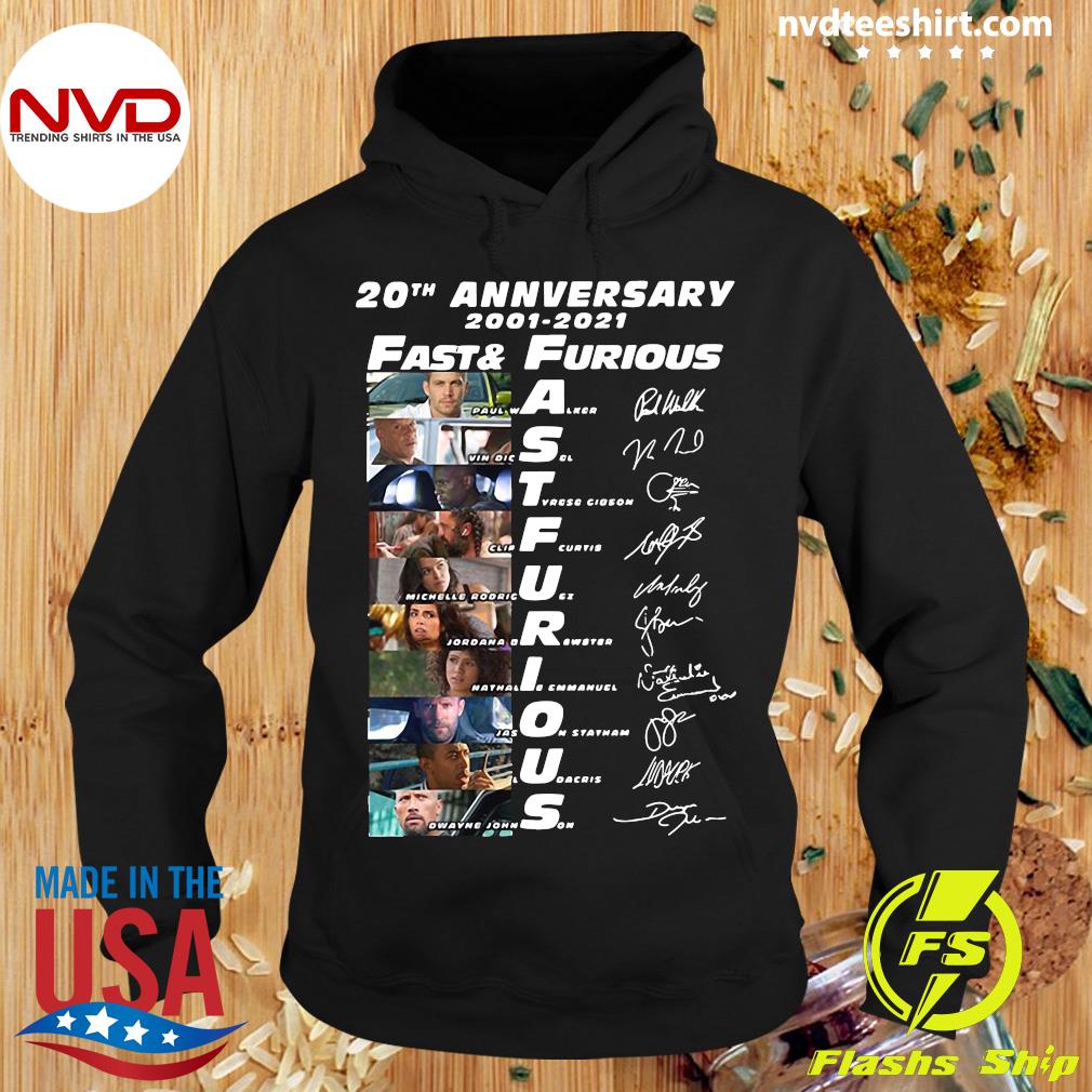 Fast and furious 20th anniversary hoodie sale