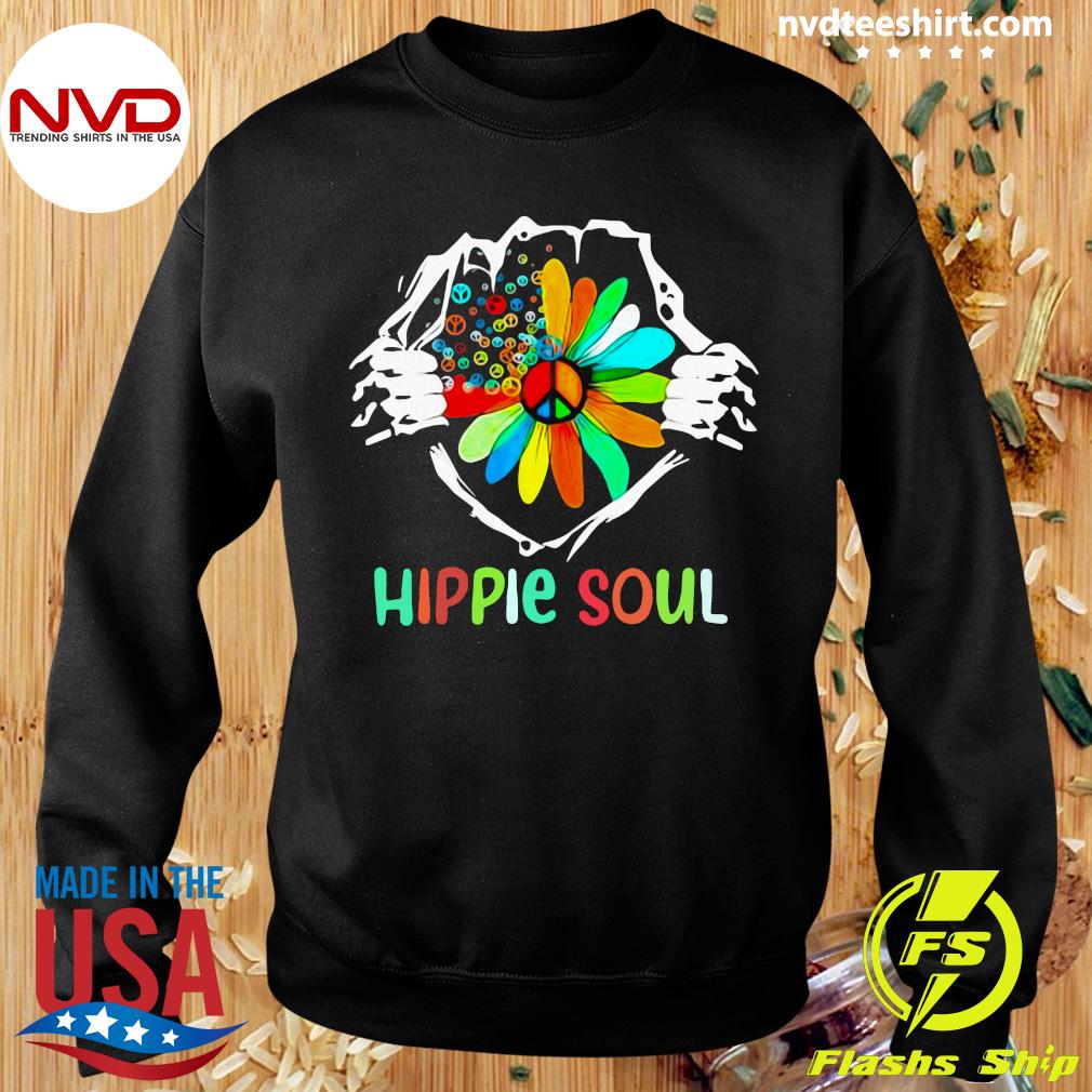 hippie flower shirt