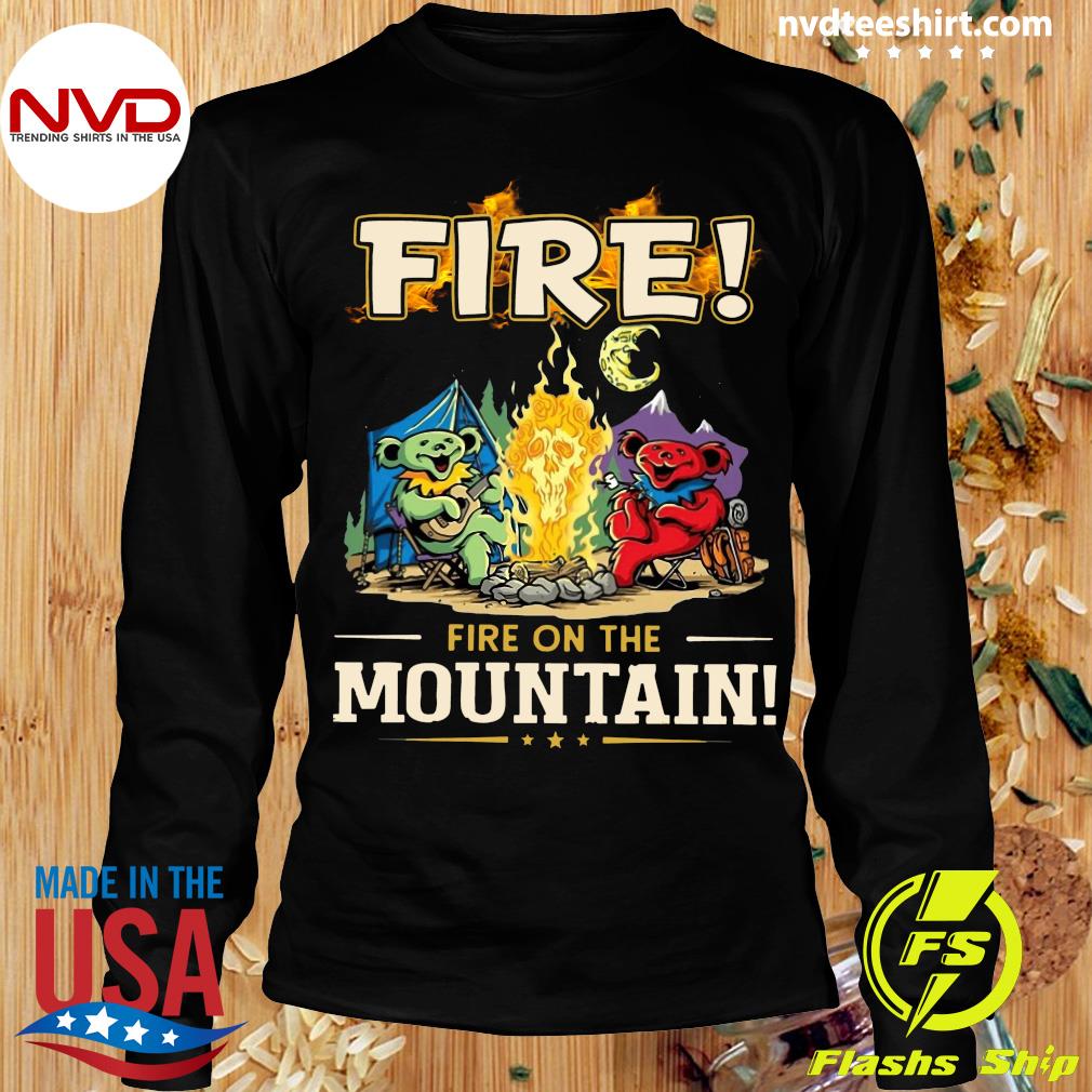 Sundog Grateful Dead Fire on The Mountain Shirt Medium