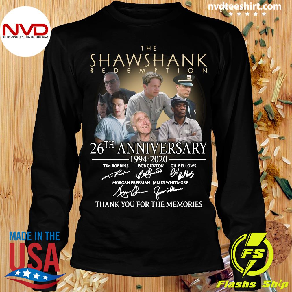 shawshank redemption tee shirt