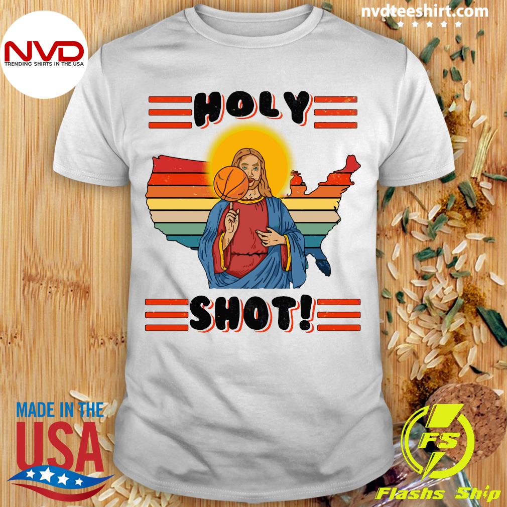 jesus playing basketball shirt