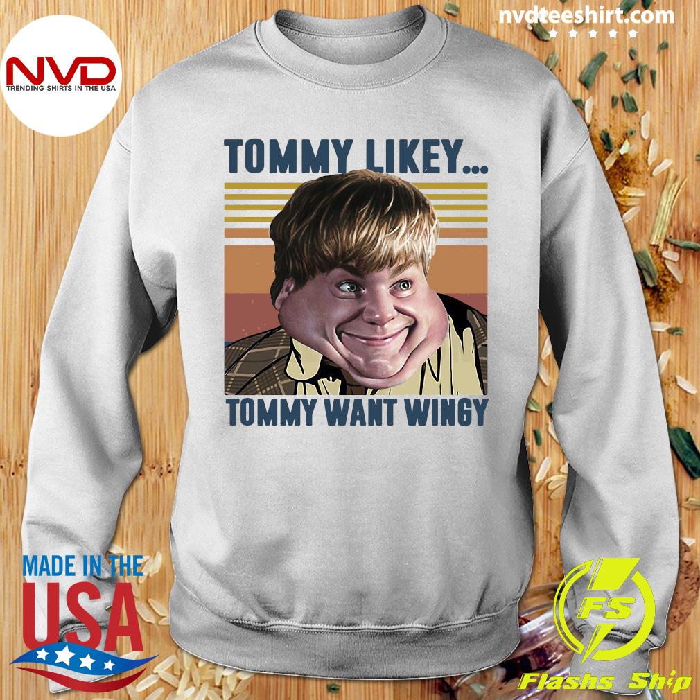 tommy want wingy shirt