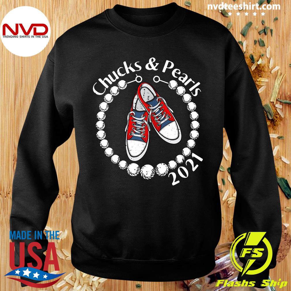 Chucks And Pearls Kamala Harris VP Inauguration 2021 T-Shirt