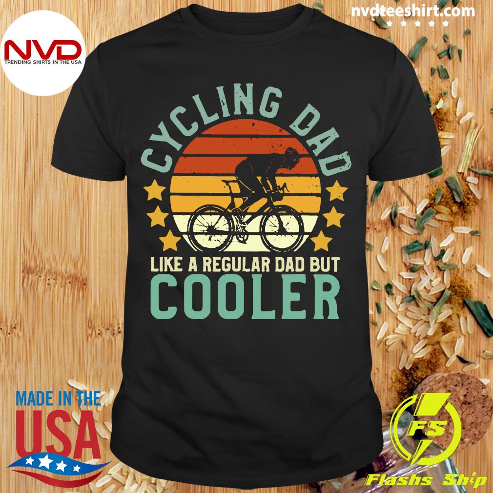 Official Mountain Bike Mens Cycling Like A Regular Dad But Vintage T-shirt - NVDTeeshirt