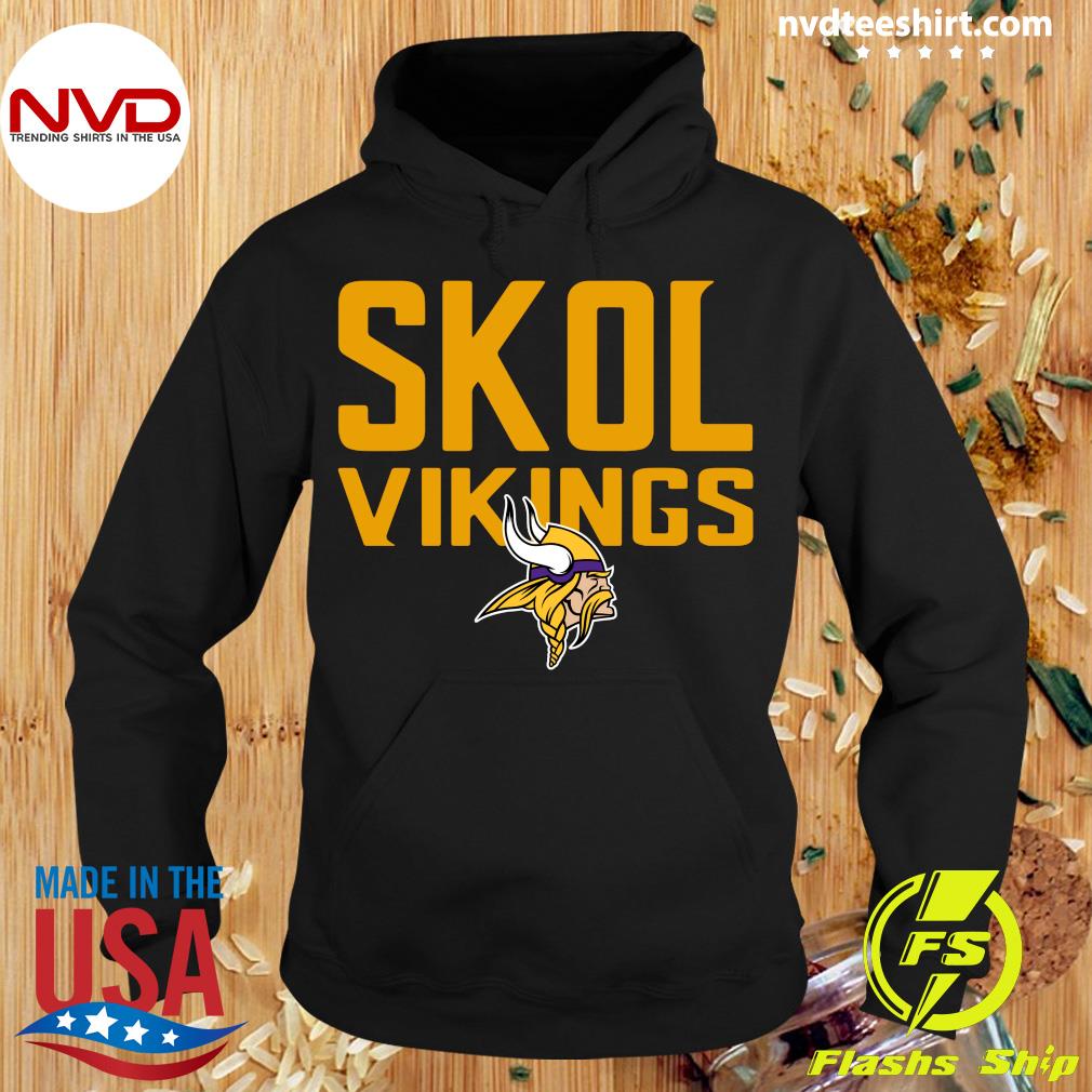 Official Minnesota vikings lets skol brandon funny shirt, hoodie, sweater,  long sleeve and tank top